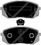 PASTIGLIE FRENI ANTERIORI TOYOTA RAV 4 III (da '05 > '13), RAV 4 IV (da '12 >20) WVA 24501,25205