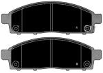 PASTIGLIE FRENI ANTERIORI  MITSUBISHI L200 05> PAJERO SPORT WVA "24529, 24530"
