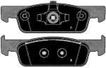PASTIGLIE FRENI ANTERIORI COMPATIBILI CON RENAULT CLIO IV dal 2012