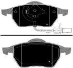PASTIGLIE FRENO ANTERIORI  AUDI/SEAT/VW WVA20676