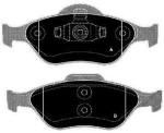 PASTIGLIE FRENI ANTERIORI COMPATIBILI CON FORD FIESTA IV,V, PUMA(JA_, JB_) dal 03/2000