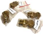 Set 4 Morsetti Batteria mezzi pesanti(positivo+negativo) in ottone Alta Qualità    