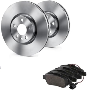 Kit Dischi E Pastiglie Freni Anteriori Per Fiat 500 1.2 | Diametro 240 Mm | Compatibile Fino Al 05-2015