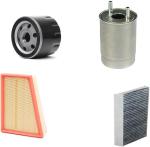 KIT TAGLIANDO 4 FILTRI PER RENAULT MEGANE III , MEGANE GRAN TOUR , MEGANE SCENIC III 1.5 CDI 