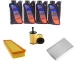 AOQ- KIT TAGLIANDO  3 FILTRI C/4 LITRI OLIO 5W40 PER CITRON C3 I 1.1 BENZINA