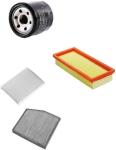 AOQ - KIT TAGLIANDO 3 FILTRI COMPATIBILE CON LANCIA YPSILON (843) 1.2 BENZINA 44kw 60cv dal 2003 al 2011
