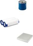 AOQ - KIT TAGLIANDO 3 FILTRI COMPATIBILE CON FIAT 500 (312) 1.0 HYBRID e 500 cabrio HYBRID 51KW 69CV
