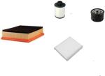 AOQ - KIT TAGLIANDO 4 FILTRI COMPATIBILE CON FIAT MULTIPLA 1.9 MULTIJET DAL 02.05>