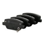 AOQ-PASTIGLIE FRENO POSTERIORI ADATT.FIAT TIPO  DISCO 251  (22449 22450 22451)